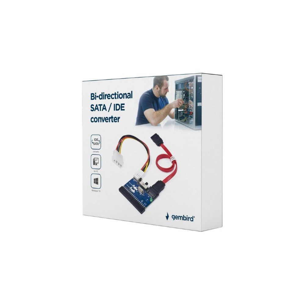 Conversor Bi-Direcional SATA/IDE Gembird - 