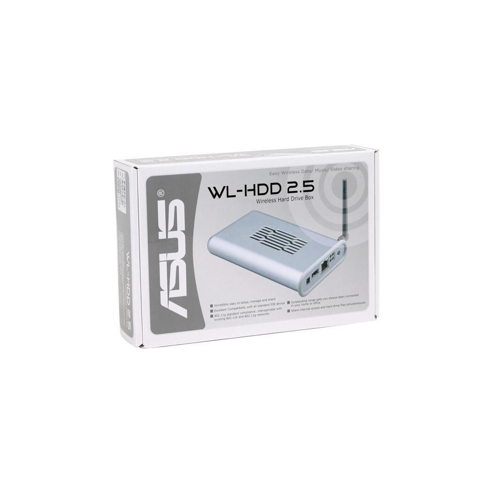 Caixa Disco Externo WiFi Asus WL-HDD 2.5 - 