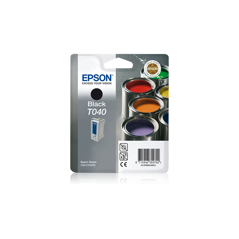 Tinteiro Preto Epson T040 - 