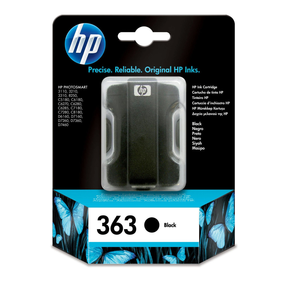 Tinteiro Preto HP 363 - 